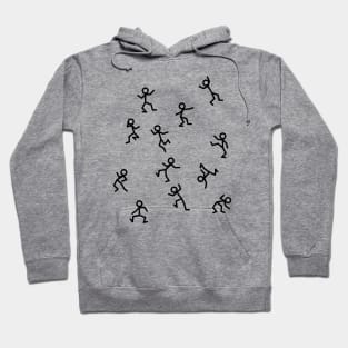 Dancing Stickmen Hoodie